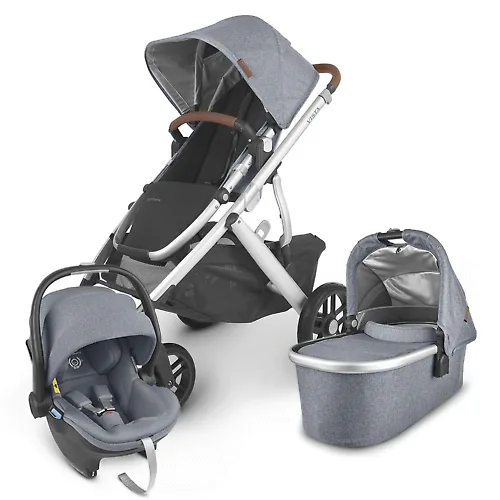 UPPAbaby Vista V2 + Mesa i-Size - Голубой меланж (Gregory)