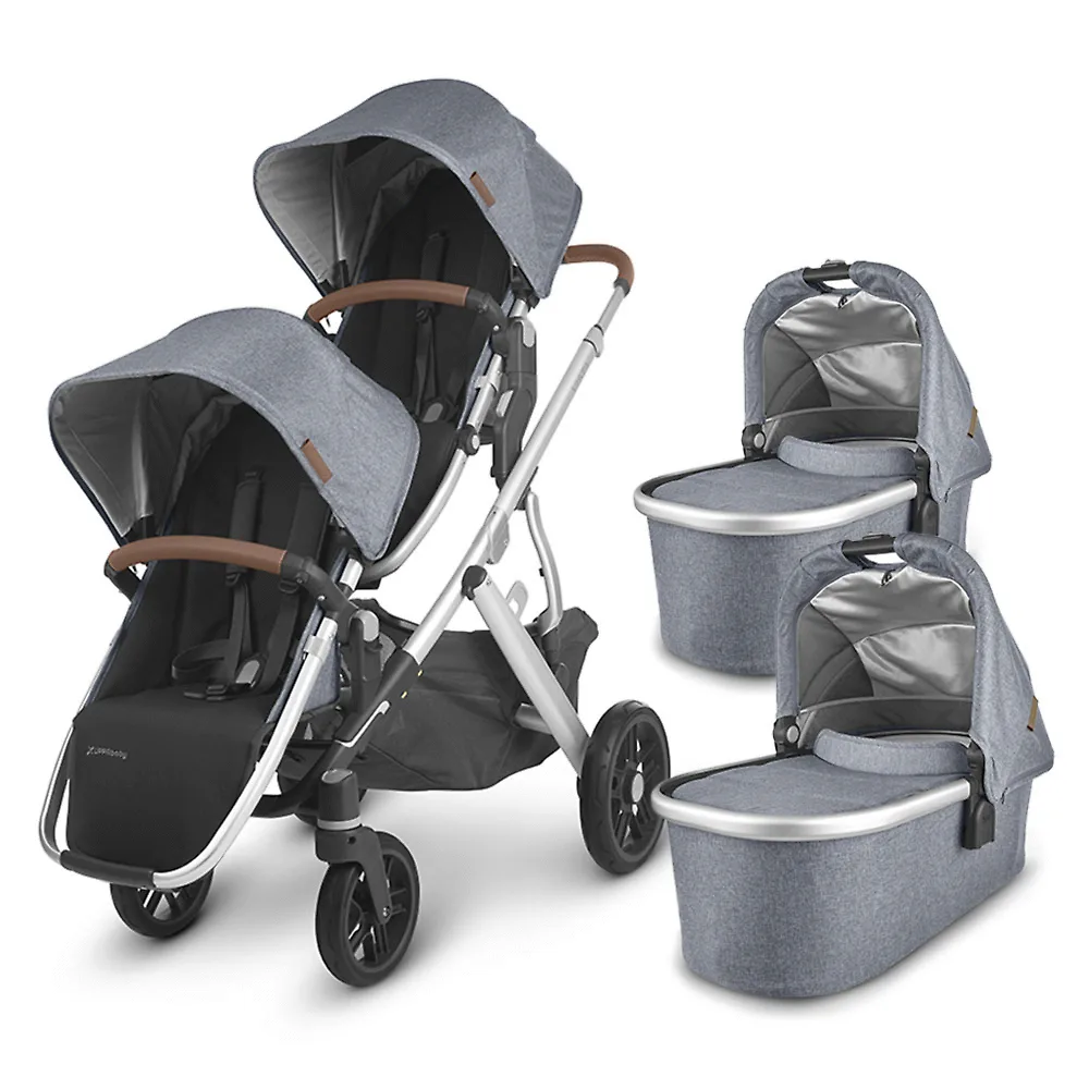 UPPAbaby Vista V2 - Голубой меланж (Gregory)