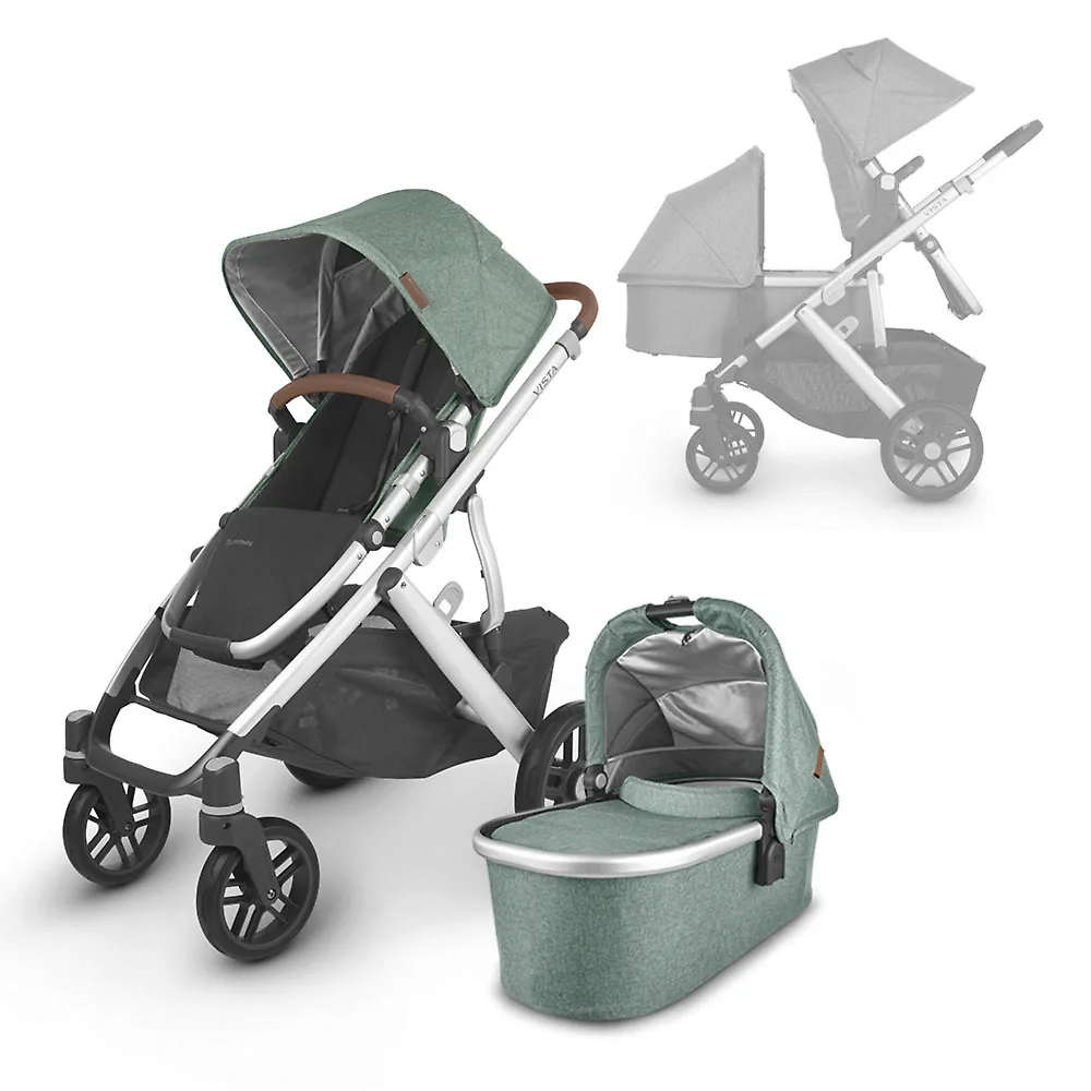 UPPAbaby Vista V2 - Зелёный меланж (Emmett)