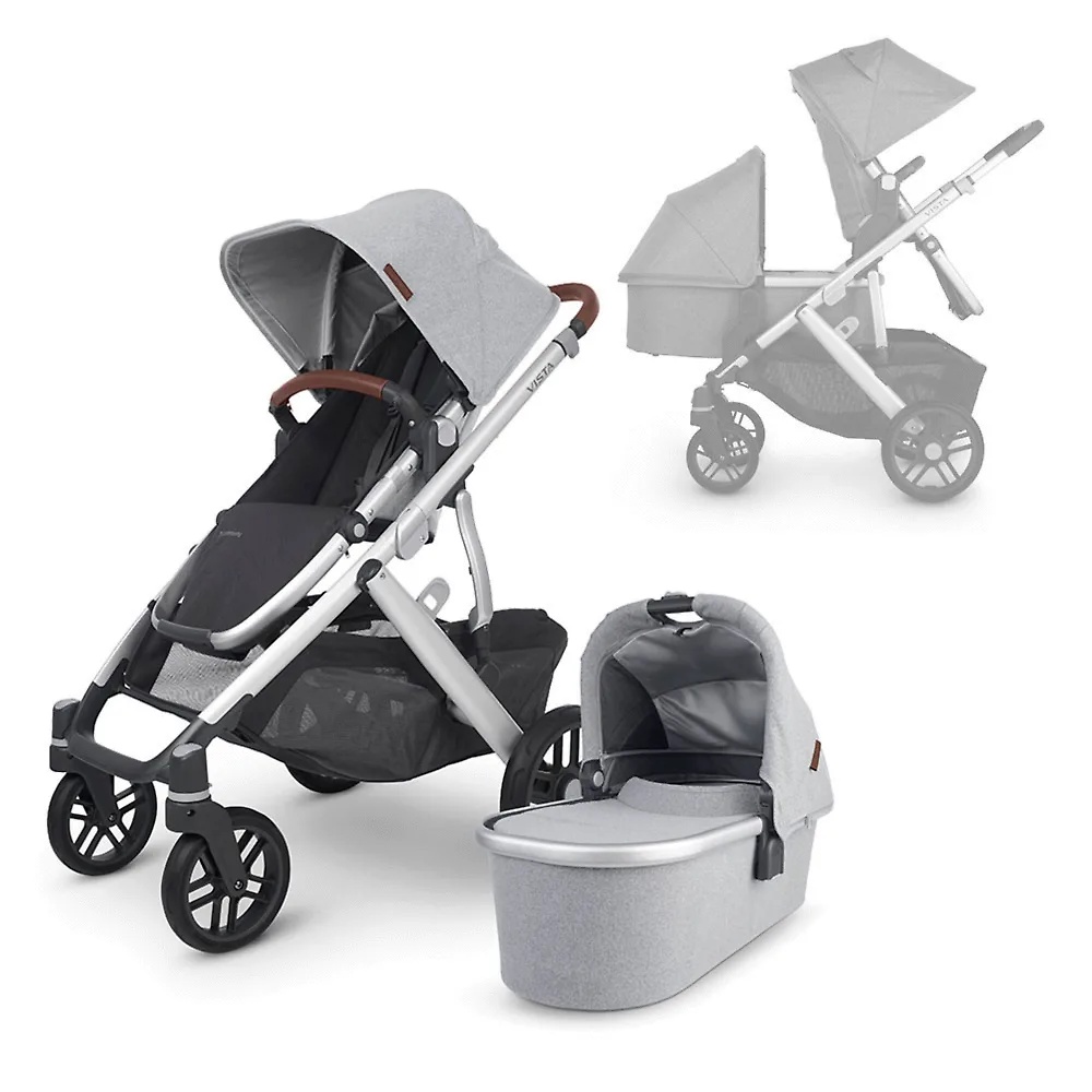 UPPAbaby Vista V2 - Серебристый меланж (Stella)