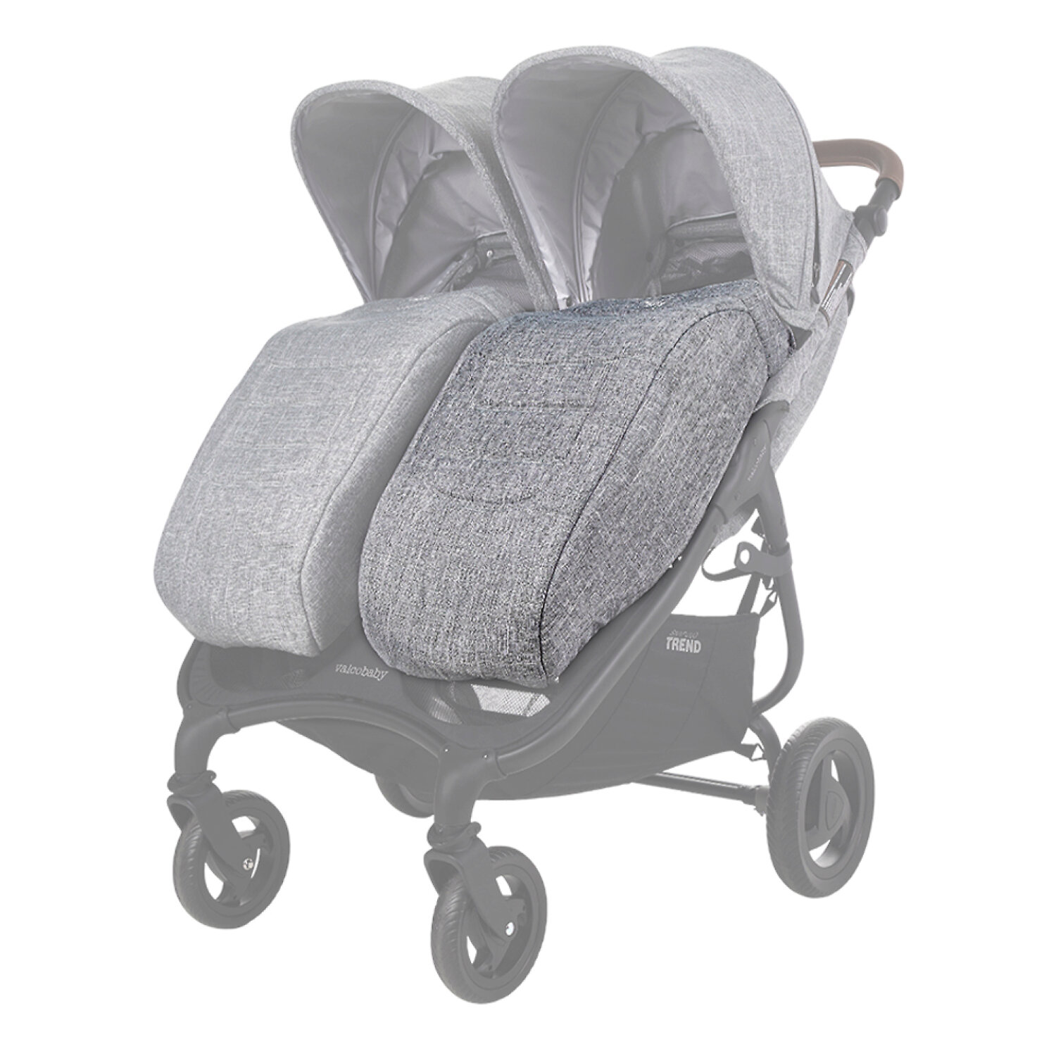 Накидка на ножки Valco Baby - Серый (Steel Grey)