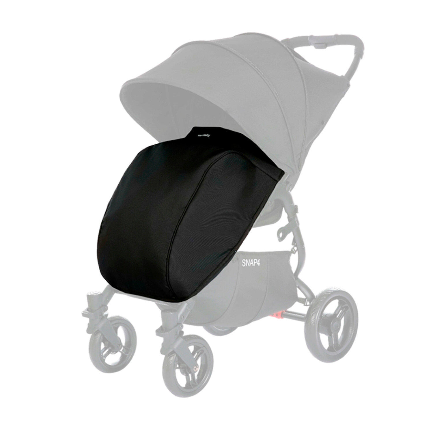 Накидка на ножки Valco Baby - Чёрный (Pitch)