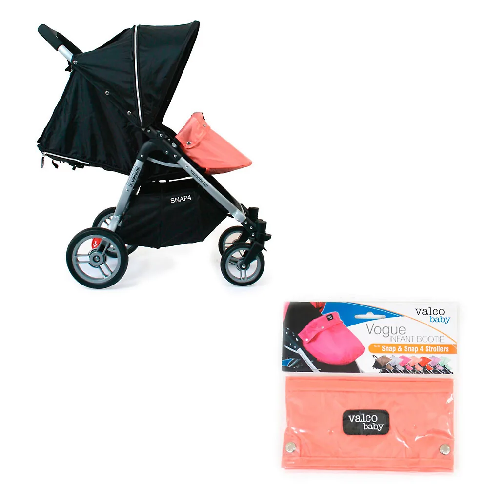 Лёгкая накидка на ножки Valco Baby - Алый (Coral)