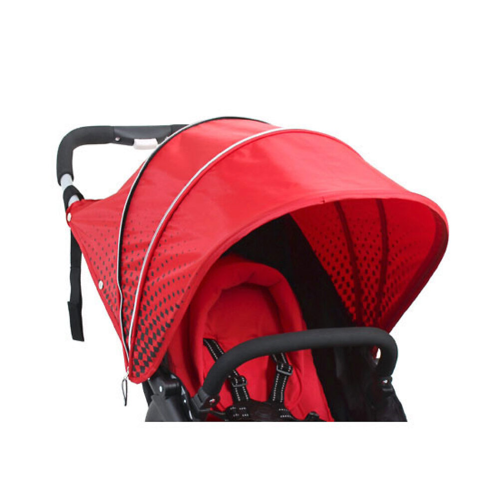 Сменный капор Valco Baby - Красный / Черный (Red / Black)