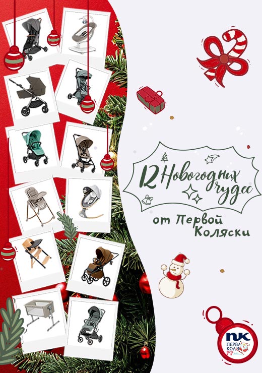 12 подарков, 12 новогодних чудес от нашего магазина