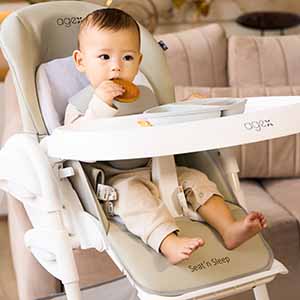 Стульчик-трансформер для кормления Agex Seat'n Sleep